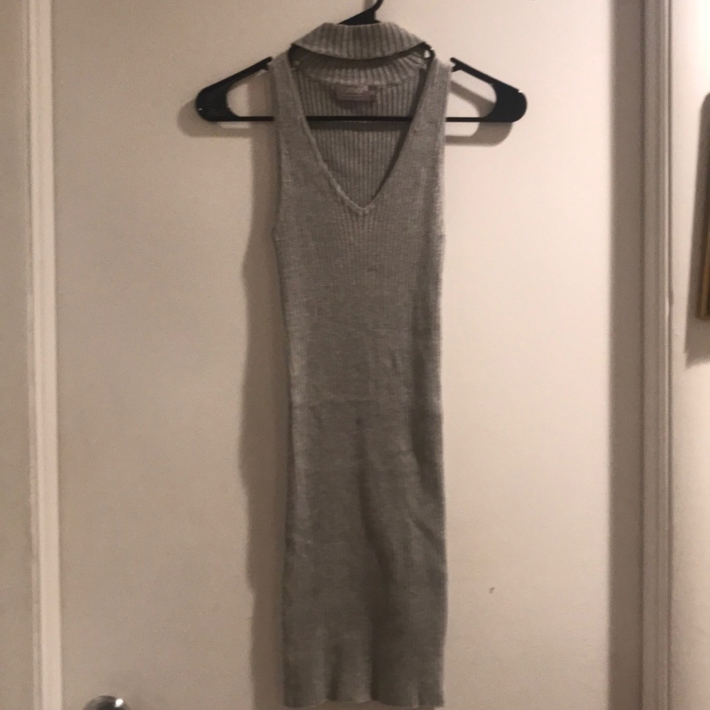 Gray Bodycon Dress